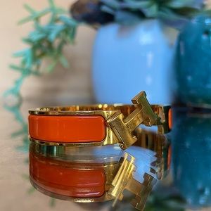 Hermès Clic H Bangle Bracelet